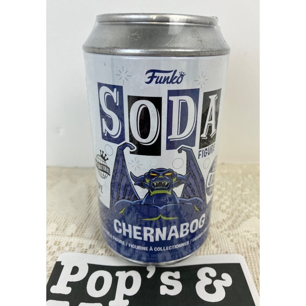 Funko Soda! Chernabog Figure Limited Edition Sealed W/Defected Can